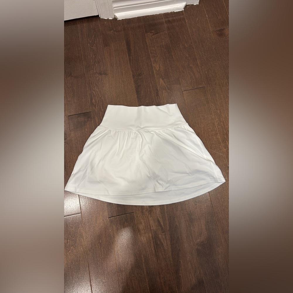 Lululemon Athletica White Skater Skirt